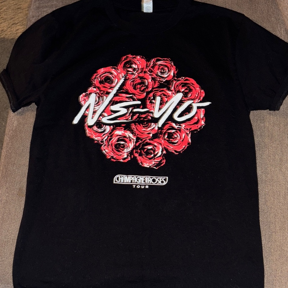 Cotton On Black T-Shirt Neyo concert tour shirt perfect condition